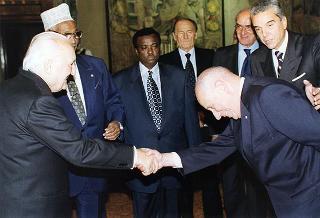 Incontro con il Presidente della Repubblica del Gibuti Hassan Gouled