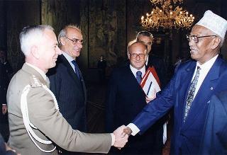Incontro con il Presidente della Repubblica del Gibuti Hassan Gouled
