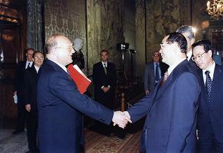 Incontro con il Primo Ministro della Repubblica di Corea Lee Soo Sung