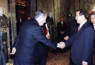 Incontro con il Primo Ministro della Repubblica di Corea Lee Soo Sung