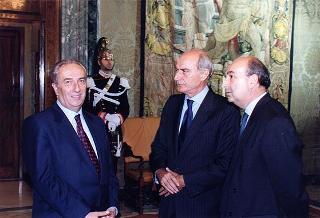 Incontro con il Presidente dello Stato Islamico dell'Afghanistan Burhanuddin Rabbani