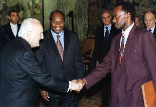 Incontro con il Primo Ministro della Repubblica del Ruanda Pierre Celestin Rwigema