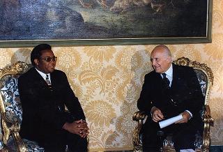 Incontro con il Primo Ministro della Repubblica del Ruanda Pierre Celestin Rwigema