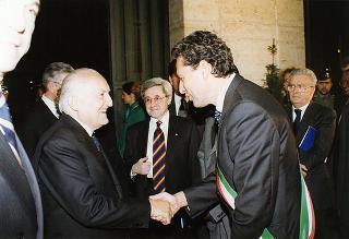 Roma, Auditorio dell'Accademia di S. Cecilia: intervento del Presidente della Repubblica al concerto in onore dei partecipanti al Vertice mondiale sull'alimentazione promosso dalla FAO