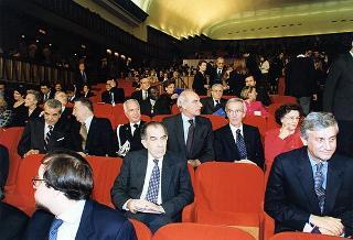 Roma, Auditorio dell'Accademia di S. Cecilia: intervento del Presidente della Repubblica al concerto in onore dei partecipanti al Vertice mondiale sull'alimentazione promosso dalla FAO