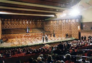 Roma, Auditorio dell'Accademia di S. Cecilia: intervento del Presidente della Repubblica al concerto in onore dei partecipanti al Vertice mondiale sull'alimentazione promosso dalla FAO