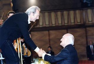 Roma, Auditorio dell'Accademia di S. Cecilia: intervento del Presidente della Repubblica al concerto in onore dei partecipanti al Vertice mondiale sull'alimentazione promosso dalla FAO