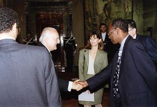 Incontro con il Presidente dello Stato di Eritrea Isaias Afwerki