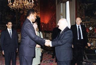 Incontro con il Presidente dello Stato di Eritrea Isaias Afwerki