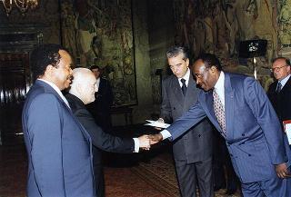 Incontro con il Presidente del Camerun Paul Biya
