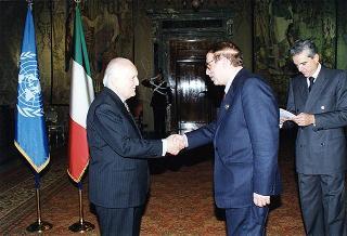 Incontro con il Primo Ministro della Repubblica Araba Siriana Mahmud Al-Zohbi