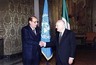Incontro con il Primo Ministro della Repubblica Araba Siriana Mahmud Al-Zohbi