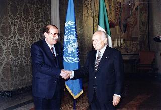 Incontro con il Primo Ministro della Repubblica Araba Siriana Mahmud Al-Zohbi