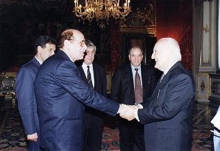 Incontro con il Primo Ministro della Repubblica Araba Siriana Mahmud Al-Zohbi