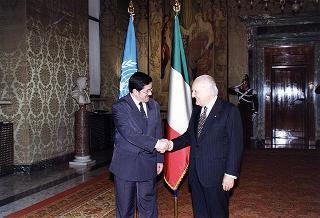 Incontro con il Primo Ministro della Repubblica Algerina Democratica e Popolare Ahmed Ouyahia