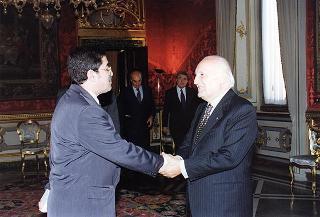 Incontro con il Primo Ministro della Repubblica Algerina Democratica e Popolare Ahmed Ouyahia