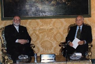 Incontro con il Vice Presidente della Repubblica Islamica dell'Iran Hassan Habibi