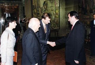 Incontro con il Presidente della Repubblica del Tagikistan Emomali Rahmanov