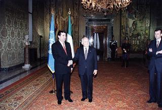 Incontro con il Presidente della Repubblica del Tagikistan Emomali Rahmanov