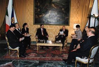 Incontro con il Presidente della Repubblica del Tagikistan Emomali Rahmanov