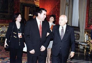 Incontro con il Presidente della Repubblica del Tagikistan Emomali Rahmanov