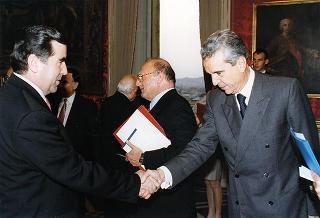 Incontro con il Presidente della Repubblica del Tagikistan Emomali Rahmanov