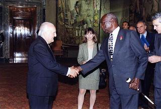 Incontro con il Presidente della Repubblica del Kenya Daniel Arap Moi