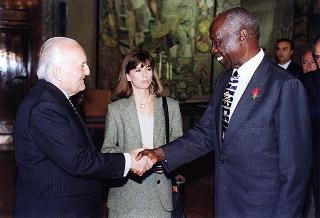 Incontro con il Presidente della Repubblica del Kenya Daniel Arap Moi