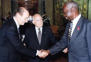 Incontro con il Presidente della Repubblica del Kenya Daniel Arap Moi