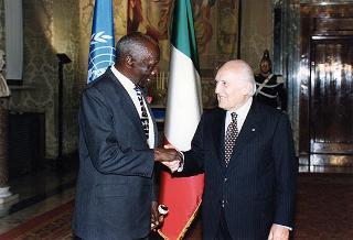 Incontro con il Presidente della Repubblica del Kenya Daniel Arap Moi