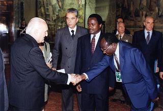 Incontro con il Presidente della Repubblica del Kenya Daniel Arap Moi