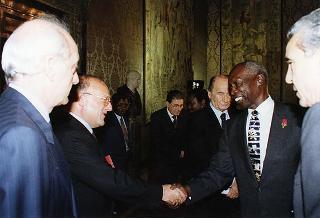 Incontro con il Presidente della Repubblica del Kenya Daniel Arap Moi