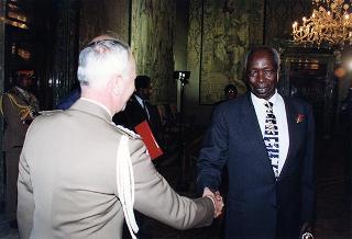 Incontro con il Presidente della Repubblica del Kenya Daniel Arap Moi