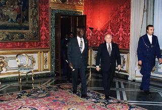 Incontro con il Presidente della Repubblica del Kenya Daniel Arap Moi
