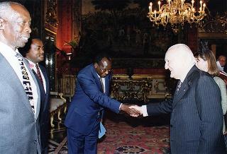 Incontro con il Presidente della Repubblica del Kenya Daniel Arap Moi