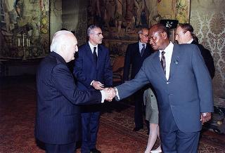 Incontro con il Presidente della Repubblica dell'Uganda Yoweri Museveni Kaguta