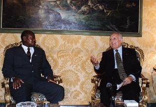 Incontro con il Presidente della Repubblica dell'Uganda Yoweri Museveni Kaguta