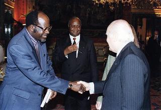 Incontro con il Presidente della Repubblica dell'Uganda Yoweri Museveni Kaguta