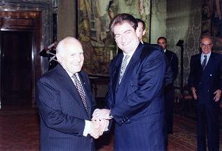 Incontro con il Presidente della Repubblica di Albania Sali Berisha