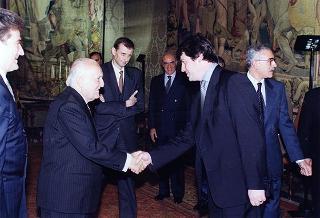 Incontro con il Presidente della Repubblica di Albania Sali Berisha