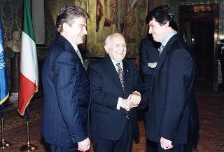 Incontro con il Presidente della Repubblica di Albania Sali Berisha