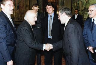 Incontro con il Presidente della Repubblica di Albania Sali Berisha