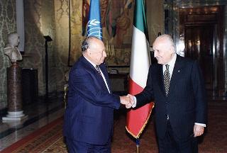 Incontro con il Presidente della Repubblica di Cipro Glafcos Clerides