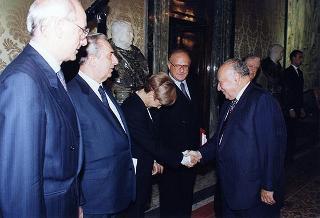 Incontro con il Presidente della Repubblica di Cipro Glafcos Clerides