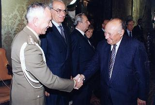 Incontro con il Presidente della Repubblica di Cipro Glafcos Clerides