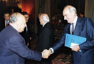 Incontro con il Presidente della Repubblica di Cipro Glafcos Clerides