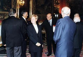Incontro con il Presidente della Repubblica di Cipro Glafcos Clerides