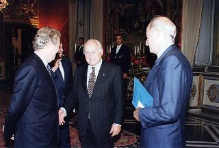 Incontro con il Presidente della Repubblica di Cipro Glafcos Clerides