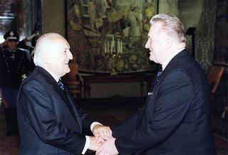 Incontro con il Presidente della Repubblica Slovacca Michal Kovac