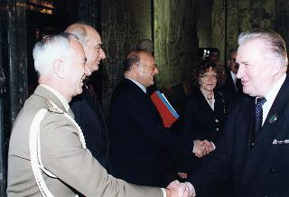 Incontro con il Presidente della Repubblica Slovacca Michal Kovac